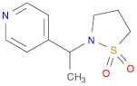 Pyridine, 4-[1-(1,1-dioxido-2-isothiazolidinyl)ethyl]-
