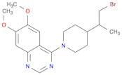 Quinazoline, 4-[4-(2-bromo-1-methylethyl)-1-piperidinyl]-6,7-dimethoxy-