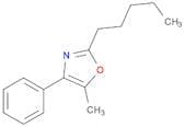 Oxazole, 5-methyl-2-pentyl-4-phenyl-