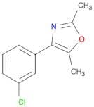 Oxazole, 4-(3-chlorophenyl)-2,5-dimethyl-