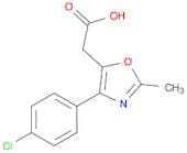 5-Oxazoleacetic acid, 4-(4-chlorophenyl)-2-methyl-