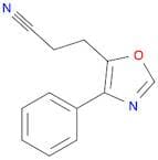5-Oxazolepropanenitrile, 4-phenyl-