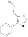 Oxazole, 5-(2-chloroethyl)-4-phenyl-