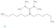 1-Hexanaminium, N-[bis(dimethylamino)methylene]-N-hexyl-, chloride