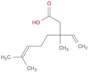6-Octenoic acid, 3-ethenyl-3,7-dimethyl-