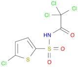 Acetamide, 2,2,2-trichloro-N-[(5-chloro-2-thienyl)sulfonyl]-