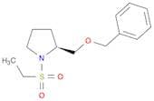 Pyrrolidine, 1-(ethylsulfonyl)-2-[(phenylmethoxy)methyl]-, (S)-