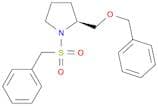 Pyrrolidine, 2-[(phenylmethoxy)methyl]-1-[(phenylmethyl)sulfonyl]-, (S)-