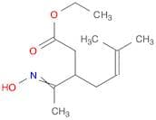 5-Heptenoic acid, 3-[1-(hydroxyimino)ethyl]-6-methyl-, ethyl ester
