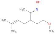 5-Hepten-2-one, 3-(2-methoxyethyl)-6-methyl-, oxime