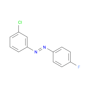 Diazene, (3-chlorophenyl)(4-fluorophenyl)-, (E)-