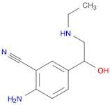 Benzonitrile, 2-amino-5-[2-(ethylamino)-1-hydroxyethyl]-