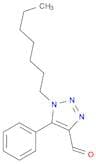 1H-1,2,3-Triazole-4-carboxaldehyde, 1-heptyl-5-phenyl-