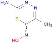 6H-1,3,4-Thiadiazin-6-one, 2-amino-5-methyl-, oxime