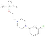 Piperazine, 1-(3-chlorophenyl)-4-[2-[(trimethylsilyl)oxy]ethyl]-