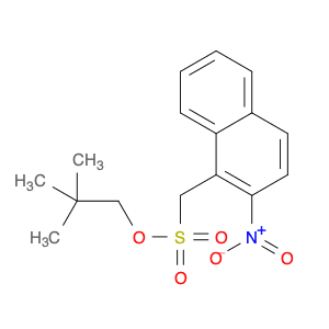 1-Naphthalenemethanesulfonic acid, 2-nitro-, 2,2-dimethylpropyl ester
