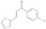 2-Propen-1-one, 1-(4-chlorophenyl)-3-(thienyl)-
