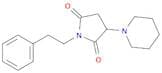2,5-Pyrrolidinedione, 1-(2-phenylethyl)-3-(1-piperidinyl)-