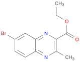 2-Quinoxalinecarboxylic acid, 7-bromo-3-methyl-, ethyl ester
