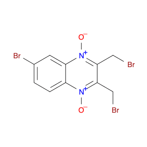 Quinoxaline, 6-bromo-2,3-bis(bromomethyl)-, 1,4-dioxide