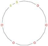 1,8,11,14,17-Pentaoxa-4,5-dithiacyclononadecane