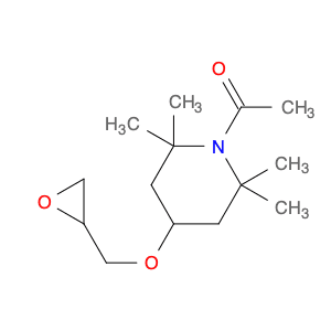 Piperidine, 1-acetyl-2,2,6,6-tetramethyl-4-(oxiranylmethoxy)-