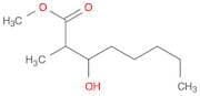 Octanoic acid, 3-hydroxy-2-methyl-, methyl ester