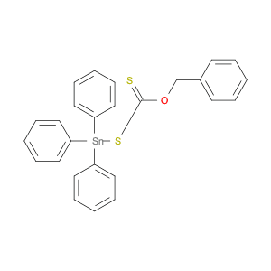 Stannane, triphenyl[[(phenylmethoxy)thioxomethyl]thio]-