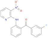 Methanone, (3-fluorophenyl)[2-[(3-nitro-2-pyridinyl)amino]phenyl]-