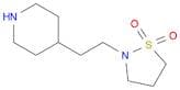2-[2-(piperidin-4-yl)ethyl]-1λ6,2-thiazolidine-1,1-dione