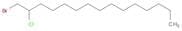 Pentadecane, 1-bromo-2-chloro-