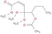 2-Octenoic acid, 5-(acetyloxy)-4,4-dimethoxy-, methyl ester, (Z)-