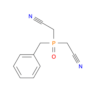 Acetonitrile, 2,2'-[(phenylmethyl)phosphinylidene]bis-