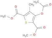 2,5-Thiophenedicarboxylic acid, 3-(acetyloxy)-4-methyl-, dimethyl ester