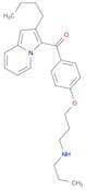 Methanone, (2-butyl-3-indolizinyl)[4-[3-(propylamino)propoxy]phenyl]-