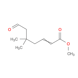 2-Heptenoic acid, 5,5-dimethyl-7-oxo-, methyl ester