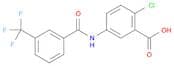 2-Chloro-5-[[3-(trifluoromethyl)benzoyl]amino]benzoic acid