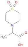 2-(1,1-DIOXIDOTHIOMORPHOLIN-4-YL)PROPANOIC ACID