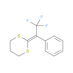 1,3-Dithiane, 2-(2,2,2-trifluoro-1-phenylethylidene)-