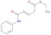 3-Pentenoic acid, 5-oxo-5-(phenylamino)-, ethyl ester, (E)-