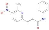 2-Propenamide, 3-(6-methyl-5-nitro-2-pyridinyl)-N-phenyl-