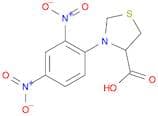 4-Thiazolidinecarboxylic acid, 3-(2,4-dinitrophenyl)-