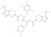 1-BUTANONE, 1-[5,6-DIHYDRO-3-(TRIFLUOROMETHYL)-1,2,4-TRIAZOLO[4,3-A]PYRAZIN-7(8H)-YL]-3-[[3-[5,6-D…