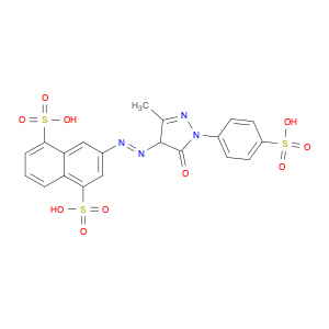 3-{(e)-[3-methyl-5-oxo-1-(4-sulfophenyl)-4,5-dihydro-1h-pyrazol-4-yl]diazenyl}naphthalene-1,5-disu…