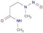 Propanamide, N-methyl-3-(methylnitrosoamino)-