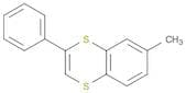 1,4-Benzodithiin, 7-methyl-2-phenyl-