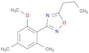 1,2,4-Oxadiazole, 3-(2-methoxy-4,6-dimethylphenyl)-5-propyl-