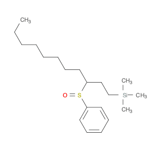 Silane, trimethyl[3-(phenylsulfinyl)undecyl]-