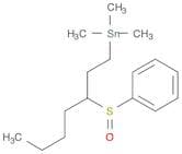 Stannane, trimethyl[3-(phenylsulfinyl)heptyl]-