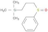 Silane, trimethyl[3-(phenylsulfinyl)propyl]-
